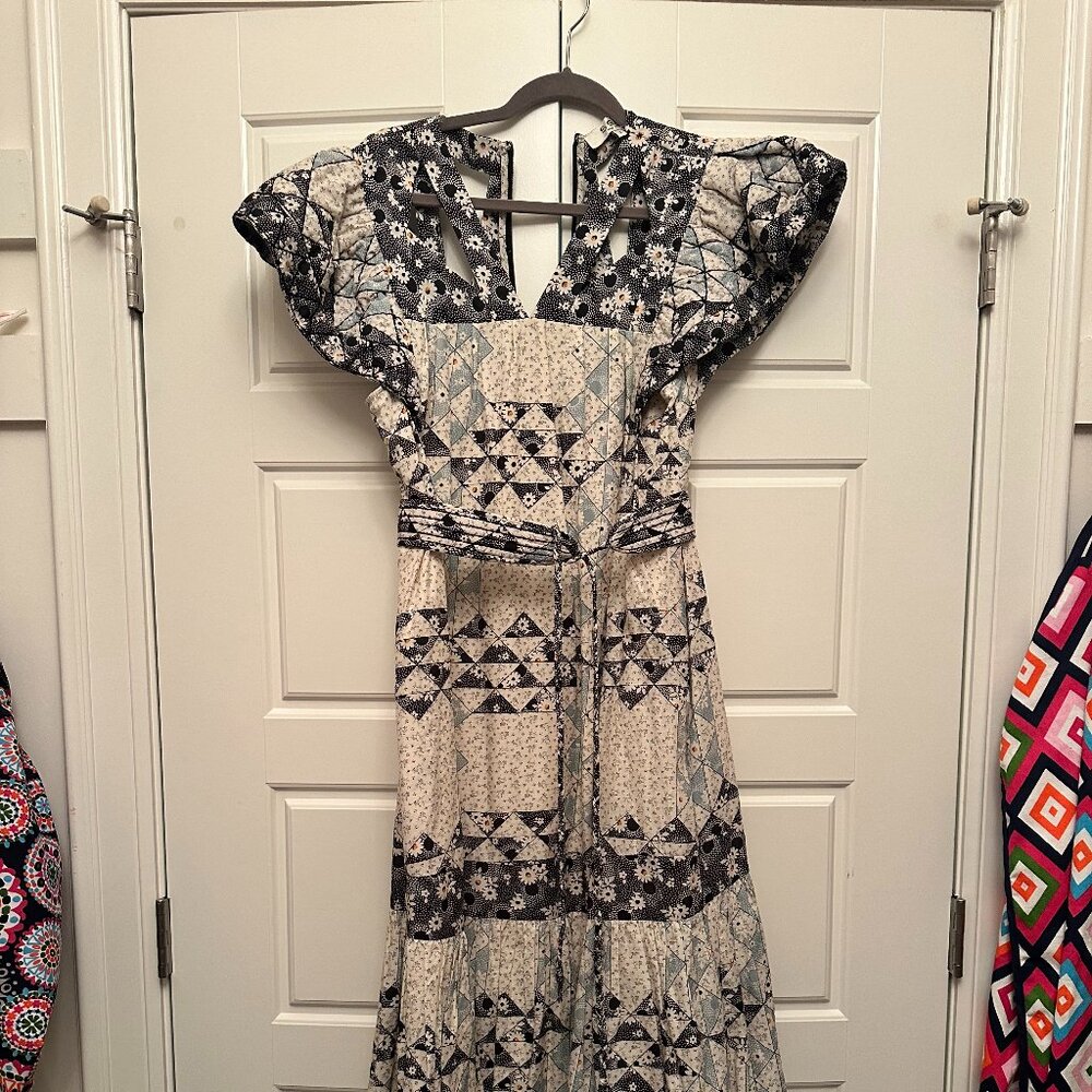 SEA New York patchwork dress